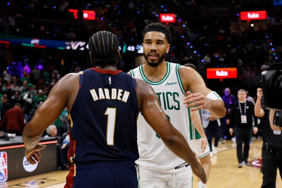 GGBET官方入口-NBA-哈登19+10塔图姆20分 骑士不敌凯尔特人